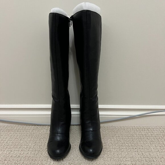 Fergalicious Leather Boots with Heels - Picture 1 of 4